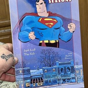 DC Comics Superman Blue and Red Cover